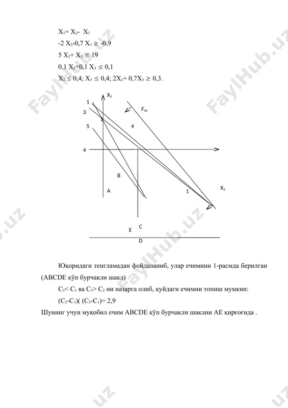 мукобиллашни чизикли программалаш усули - Page 4