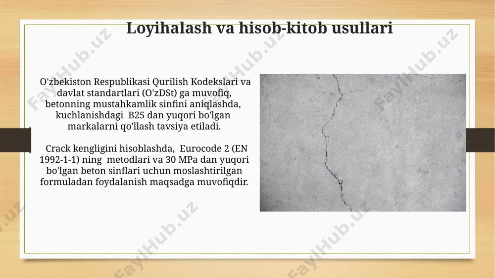 temirbeton konstruksiyalarining yorilish chidamligi talablari - Page 4