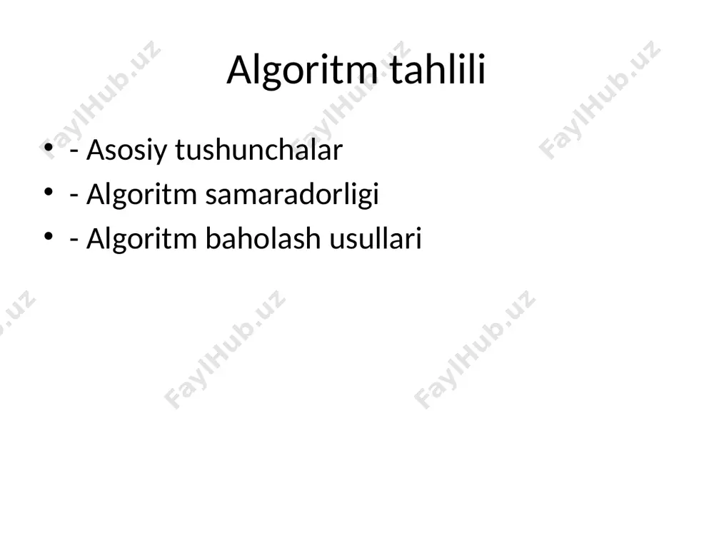 algoritm tahlili va murakkabligi - Page 3