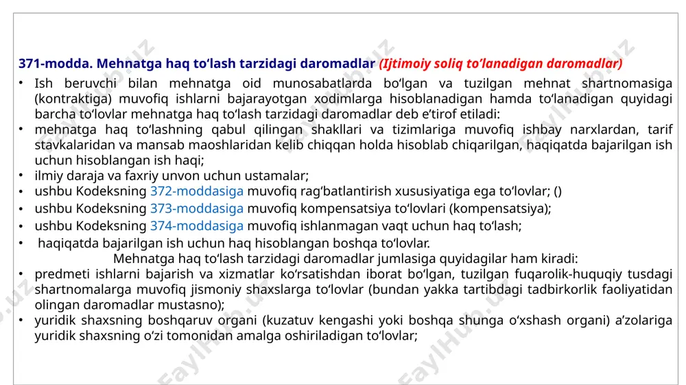 soliq agentlarida soliq solinadi. qandaydaromadlar - Page 5
