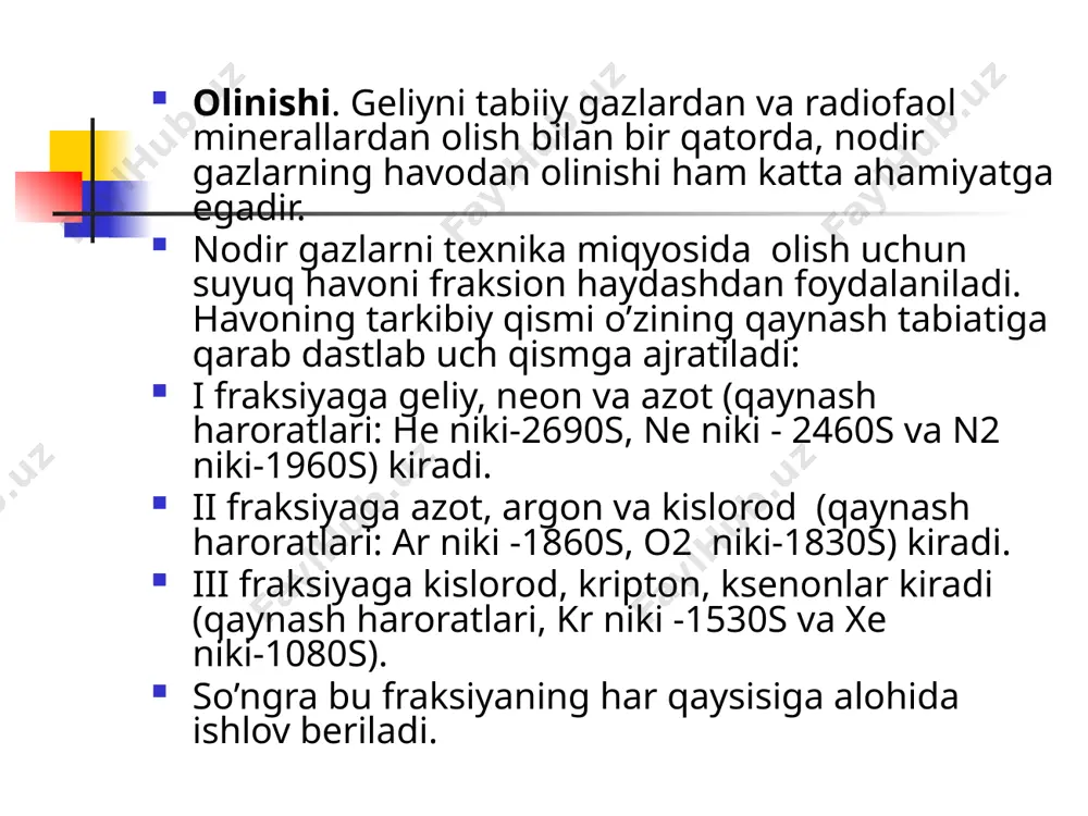 inert gazlarning olinishi, xossalari va birikmalari - Page 4