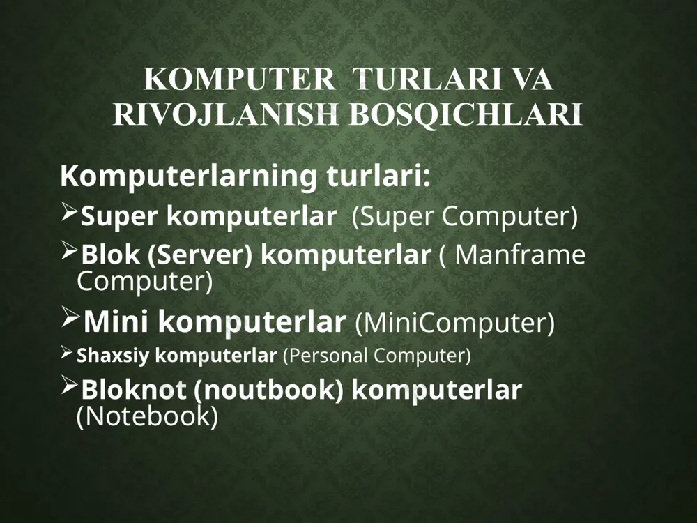 informatika va axborot texnologiyalari - Page 5