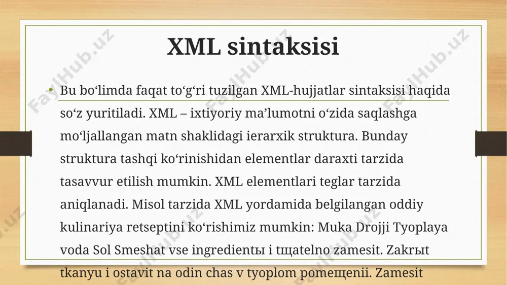 xml tushunchasi - Page 5