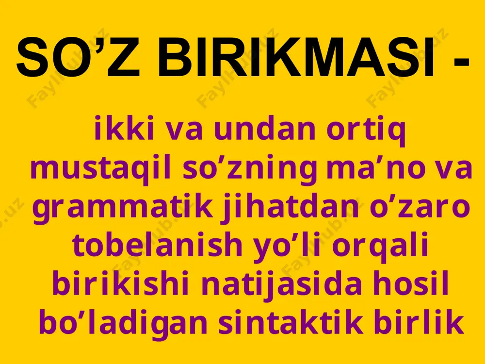 o’zbek tilshunosligida so’z birikmalarining formal-funksional tahlili - Page 2