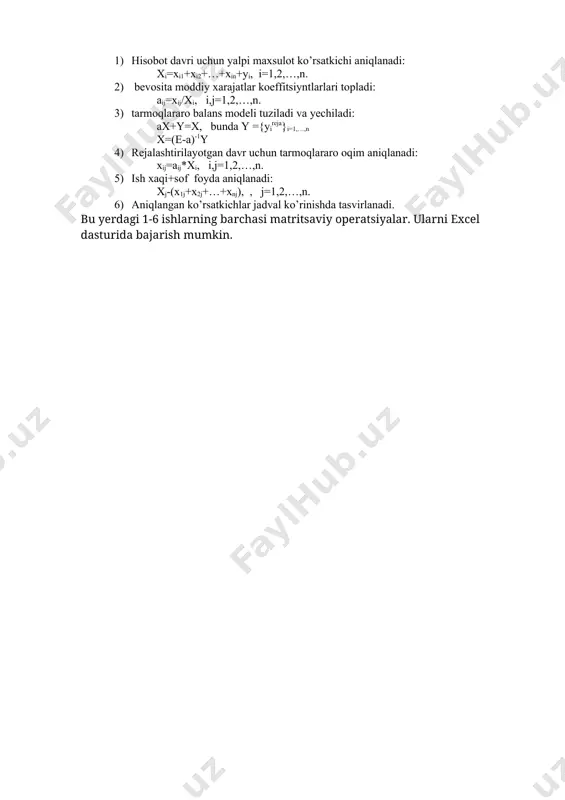 excel jadvaliga tajriba natijalari kiritiladi - Page 4