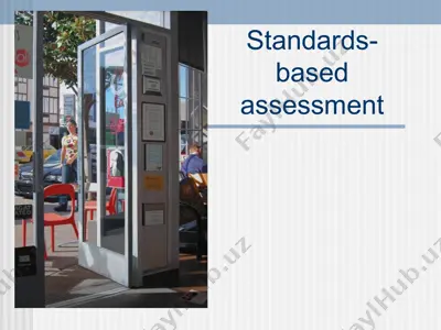 standards-based assessment — PPTX
