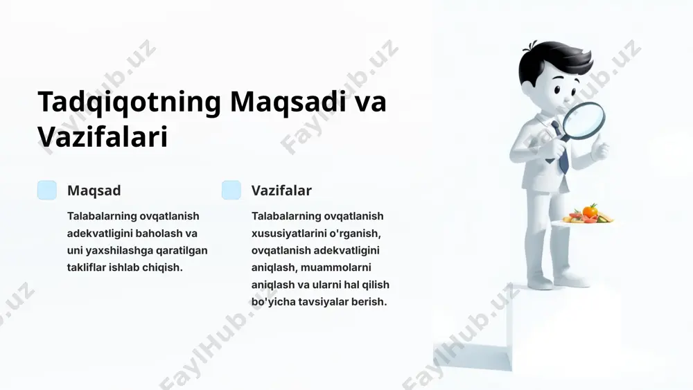 talabalarning ovqatlanishini adekvatligini o'rganish va baholash - Page 5