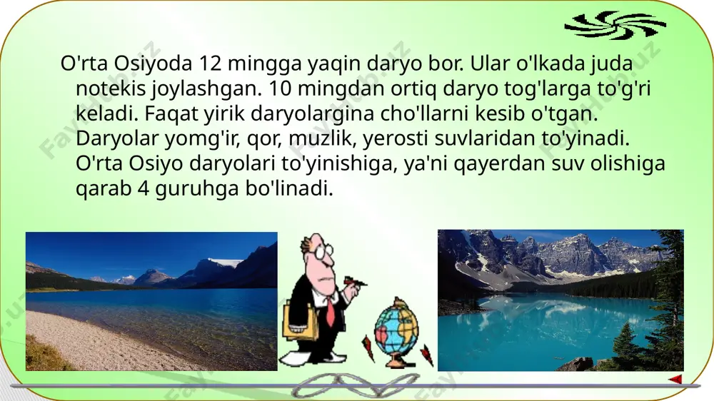 daryolar. daryo tizimi - Page 3