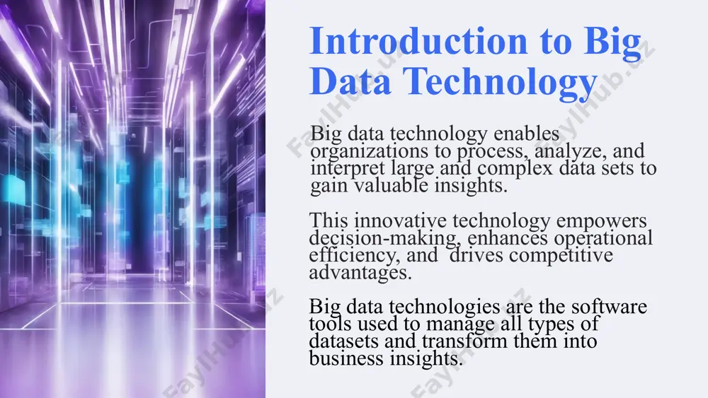 use it is fast and efficient at running applications. it also provides a generalized execution model to support more applications. splunk: splunk can also produce graphs, alerts, summarized reports, data visualizations, and dashboards, etc., using related data. blockchain is a technology that can be used in several applications related to different industries, such as finance, supply chain, manufacturing, etc. it is primarily used in processing operations like payments and escrow. kafka is a popular streaming platform. this streaming platform is primarily known for its three core capabilities: publisher, subscriber and consumer. knime is used to draw visual data flows, execute specific steps and analyze the obtained models, results, and interactive views r is defined as the programming language, mainly used in statistical computing and graphics 6 data mining data mining extracts the useful patterns and trends from the raw data. big data technologies such as rapidminer, elasticsearch and presto can …