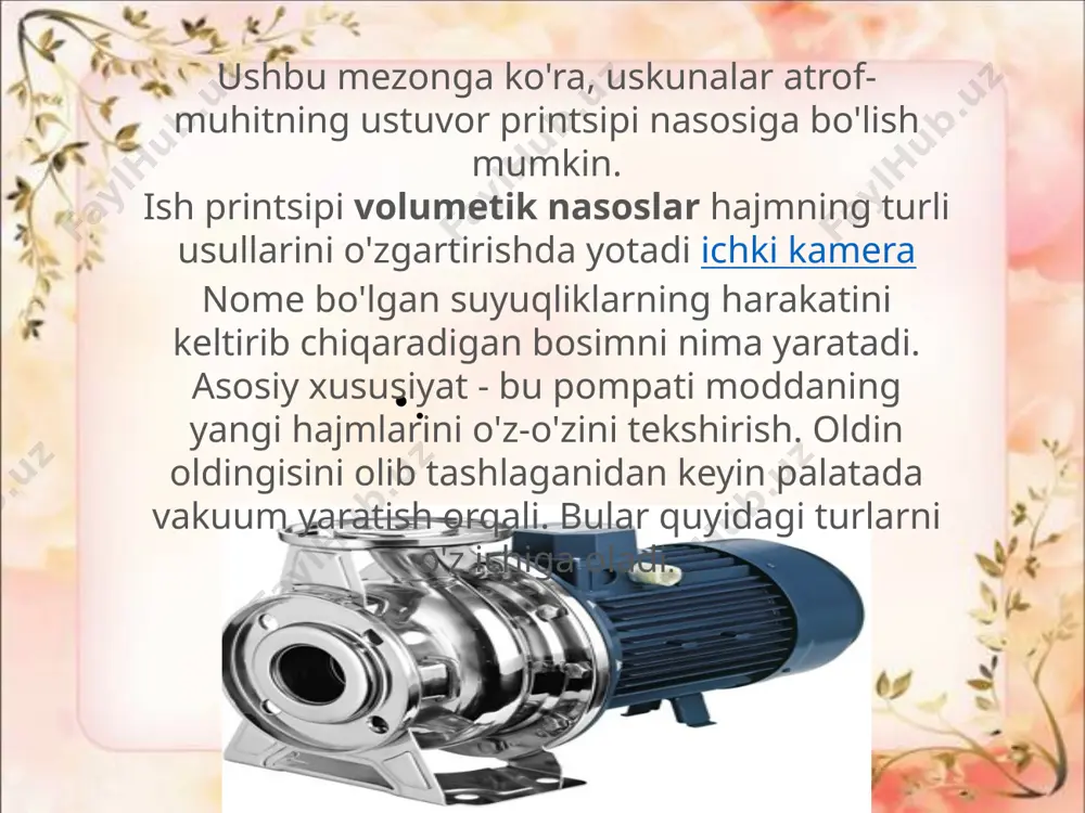 nasoslar va ularning turlari - Page 4