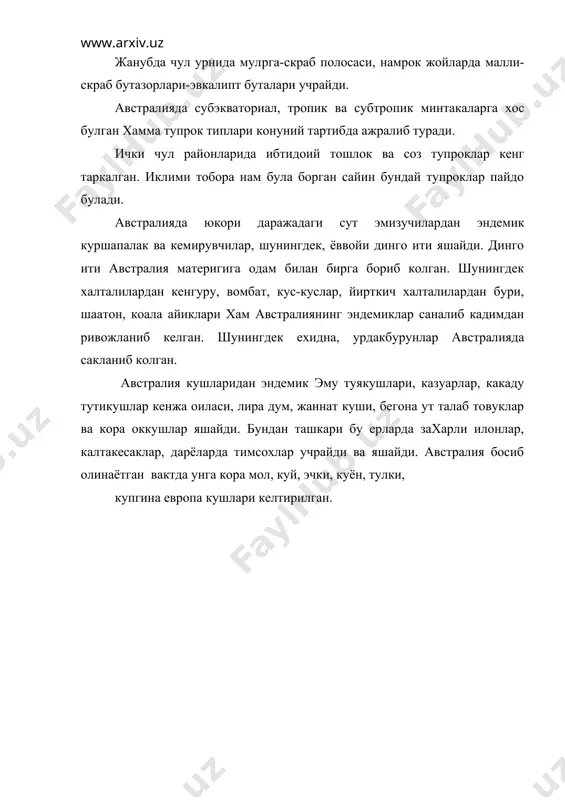 австралия материгининг табиат зоналари2 - Page 4