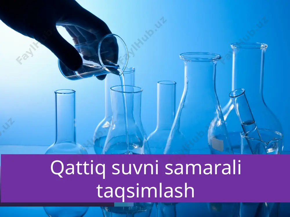 qattiq suvni samarali taqsimlash - Page 2