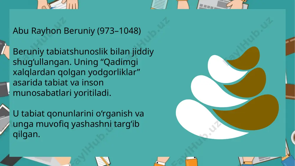 tabiatni tanishda mutaakkirlar merosidan foydalanish - Page 4