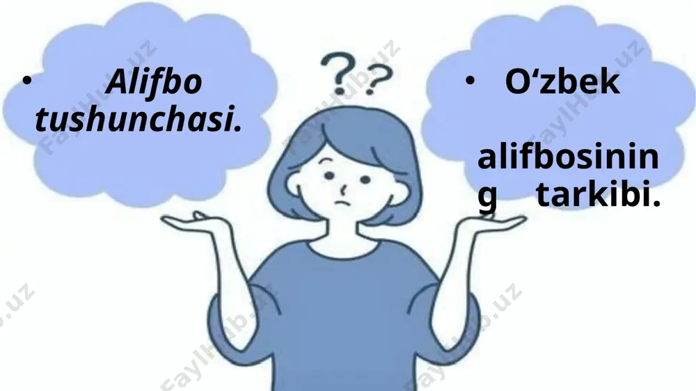 gi masofani to‘g‘ri saqlash muhim. harf yozishda bolaga ko‘rsatmalar berish: misol: “a” harfini yozishda avval yuqoridan boshlash, keyin pastga tushirish. “b” harfi uchun esa, avval to‘g‘ri chiziqni tortish, keyin ikkita dumaloq shaklni joylashtirish. harflarni oson yozishni o‘rgatish usullari 1. chiziq va shakllardan boshlash harflarni yozishni oldin to‘g‘ri chiziq, aylana, egri chiziq kabi oddiy shakllarni chizishdan boshlash kerak. masalan: – “l” harfi – vertikal va gorizontal chiziqdan, – “o” harfi – doiradan tashkil topgan. shakllarni mashq qilish orqali qo‘l harakati yaxshilanadi. katakli daftar bilan ishlash harflarni to‘g‘ri joylashtirish uchun katakli yoki chiziqli daftardan foydalaning. kataklar bolaga harflarni balandligi va kengligini tushunishda yordam beradi. nuqtali yo‘nalishda yozish mashqlari harflar shakli nuqtali chiziqlar orqali ko‘rsatiladi. bola nuqtalarni birlashtirib, harfni hosil qiladi. bu usul harflarning shaklini tushunishga yordam beradi. plastilin, qum yoki taxtacha yordamida shakllantirish harflarni plastilindan yasash, qumda chizish yoki sensorli taxtada yozish o‘yin orqali o‘rganishni qiziqarli qiladi. bu qo‘l mushaklarini rivojlantirib, yozuvni …