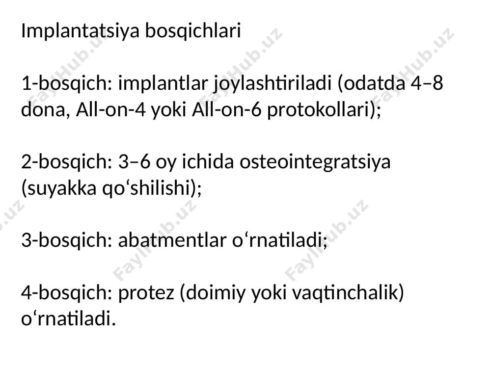 tishlarning implantatsiyasi - Page 4