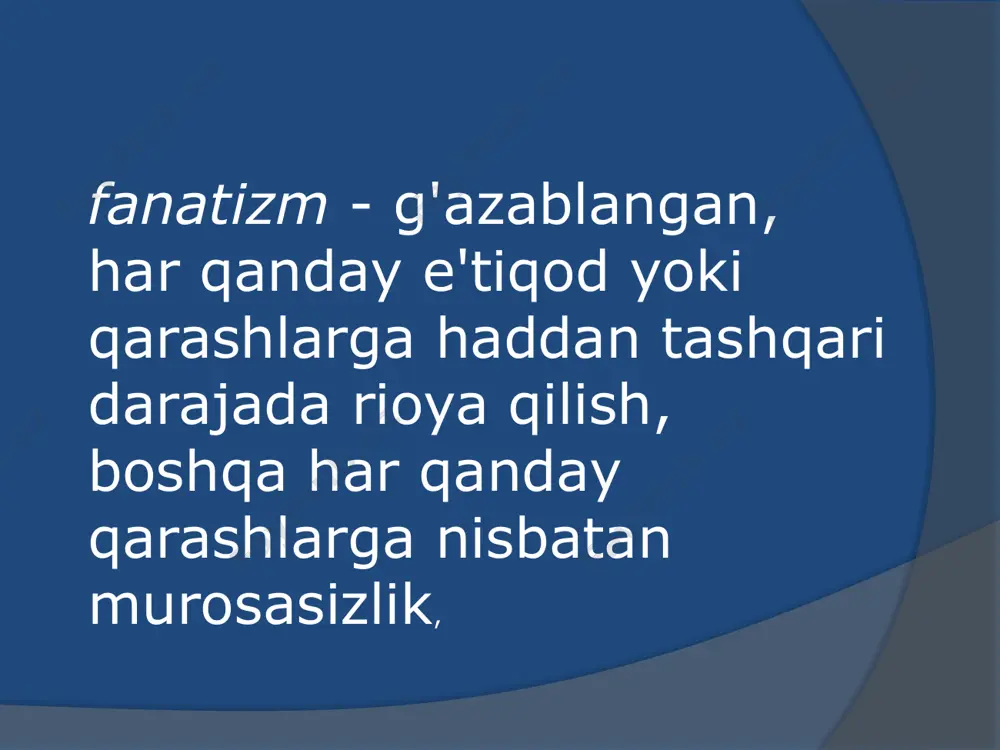 diniy fanatizm va dindorlik - Page 4