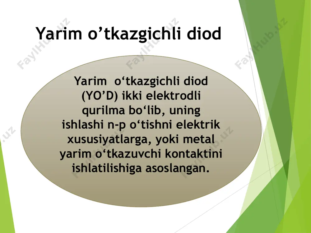 yarim o’tkazgichlarda p-n o’tish - Page 5