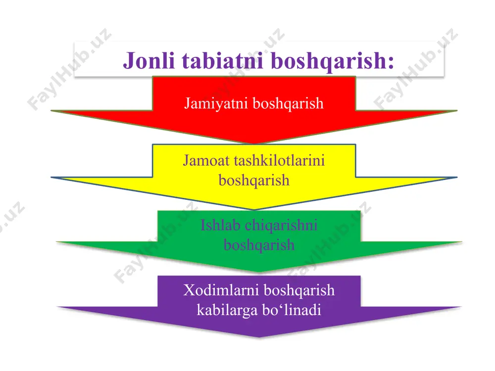 ilish nazoratlariga bo‘linadi. ishlab chiqarishni modernizatsiyalashni amalga oshirishning asosiy yo‘nalishlari va vositalari eskirgan asbob-uskunalarni foydalanishdan chiqarish ishlab chiqarilayotgan mahsulot assortimentini kengaytirish mahalliy resurslar bazasida innovatsion texnologiyalarni ishlab chiqarishga joriy etish chiqitsiz va ekologik sof texnologiyalarni joriy etish ishlab chiqarishni zamonaviy texnika va texnologiyalar bilan jihozlash ishlab chiqarish harajatlarini pasaytirish va resurslarni tejash ishlab chiqarishni modernizatsiyalash sifatni boshqarish va sertifikatlash tizimini joriy etish e’tiboringiz uchun raxmat !!! /docprops/thumbnail.jpeg