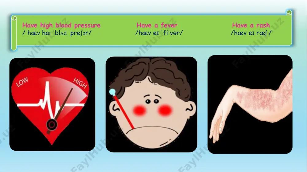 health problems vocabulary - Page 3