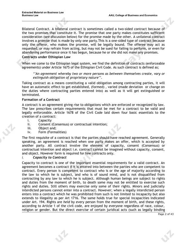 romised benefit. an obligation is the legal relationship that exist between parties to an agreement when they acquire personal rights against each other that either entitle them to performance and/or oblige them to perform. performance may entail an obligation to do or not to do something, or to deliver something. personal rights may come about through various events, for instance through delict or contract. thus, the conclusion of contract is an event giving rise to obligations. although a contract is an agreement between two or more parties, not all agreements are contracts and not all agreement create obligation. for example, social appointments (such an agreement between friends to meet at a restaurant on a specified date and time) are agreements but they are not contracts as they do not create legally enforceable obligations. at most they create only moral duties. the difference between a contract and an agreement lies in …