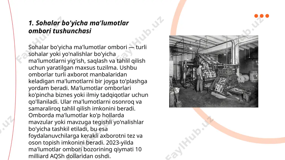 lordlari va ularning kuchli kuchlarga ega bo'lgan qorong'u parolalari bilan bog‘liq. smaylaytlar, jedi jangchilari va sith lordlari o'rtasidagi ziddiyat asosan kuchning yengil va qorong'u tomonlari atrofida qurilgan. star wars franshizasi dunyo bo'ylab milliardlab dollar daromadga ega bo‘lgan va ko‘plab avlodlarni ilhomlantirgan. ushbu yulduz urushlaridagi parolalar, kuchlar va texnologiyalar ko'pincha ilm-fan adabiyotlari va pop madaniyatida muhim mavzularga aylangan. sohalar bo'yicha ma'lumotlar omborini yaratish va u bilan ishlash. alimov shohruh e'tiboringiz uchun raxmat! image1.png image2.png image3.png image4.jpg image5.png image6.jpg /docprops/thumbnail.jpeg