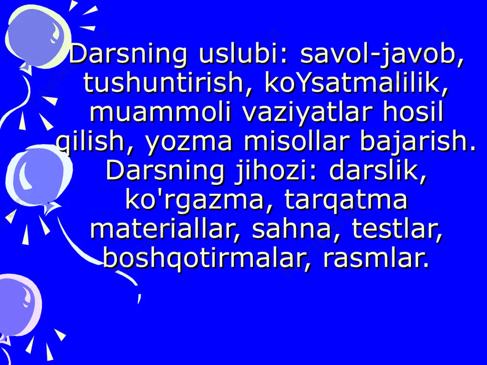 ni bajarib olamiz. 1105- misol. (bolalar bilan doskada bajariladi). 55 : (90 : 18) = 55 : 5 = 11 42 ; (72 ; 24) = 42 ; 3 = 14 7 • 8 - 6■■• 8 = 56 - 48 = 8 42: 7+9*4 = 6 +36 = 42 13 • 6 • 0 = 78 ' 0 = о 58 »0:7=0:7 = 0 o'qituvchi: sayohatimiz davom etadi. endi navoiy shahridan samarqand shahriga qarab yo'l olamiz. samarqand shari haqida ma'lumot beriladi, amir temur hikmatlaridan namunalar aytiladi. 1106-misol mustaqil yechiladi. birinchi qator — birinchi ustunni, ikkinchi qator — ikkinchi ustunni, uchinchi qator — uchinchi ustunni bajaradi. birinchi bo'lib bajargan bir necha o'quvchilar baholanadi. 148 + 697 = 327 + 594 = 840 - 163 = 547 + 173 = 625 - 486 = 683 + 267 * mavzuni mustahkamlash uchun savollar beriladi. qoldiq bo'luvchidan qanday farq qiladi? sonni 5 да …