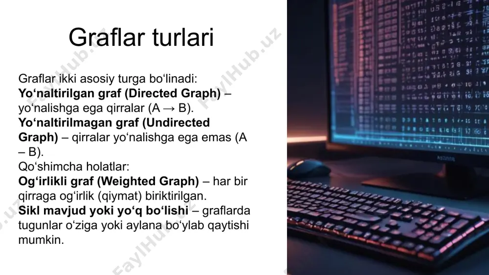 graflar bilan ishlovchi sodda algoritmlar - Page 3