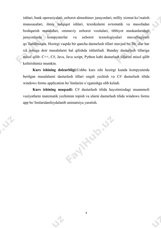 grafika bilan ishlashga ketadi. redaksiya va nashriyotda asosiy me'nat sarfini grafik dasturlar bilan badiiy va bezash ishlari tashkil etadi. grafik dasturlarning keng foydalanishga ehiyoj internetning rivojlanishi, eng avvalo millionlab alohida "sahifa"larni yagona to’rga birlashtiruvchi www xizmati bilan bog’liq ravishda sezilarli darajada oshdi. kompyuter grafikasi nafaqat ilmiy xodimlar, balki rassomlar, turli soha loyihachilari, reklama bilan shug’ullanadigan mutaxxasislar, internet sahifalarini yaratish, o’qitish jarayoni uchun va boshqa soxalarda muxim rol o’ynamoqda. uning ayniqsa, matbaa sohasida qo’llanilishi keyingi paytlarda rang - barang suratli adabiyotlar, o’quv qo’llanmalari, badiiy asarlarning paydo bo’lishiga yuksak bezak texnikasidan foydalanishni taqazo qilmoqda. diqqatni o’ziga jalb qiluvchi videoroliklar, internet sahifalarini yaratishni kompyuter grafikasiz tasavvur qilish qiyin bo’lib qoldi. kompyuter grafikasi jahonda yangi fundamental fan hisoblanib, iqtisodiyot sohasida kadrlar tayyorlab berishda o’ziga xos mustaqil ahamiyatga egadir kompyuter grafikasi uch turga bo'linadi: - rastrli grafika - vektorli grafika - fraktal grafika. ular bir-biri bilan monitor ekranida tasvirlanishi va qog’ozda bosib chiqilishi bilan farqlanadi. …
