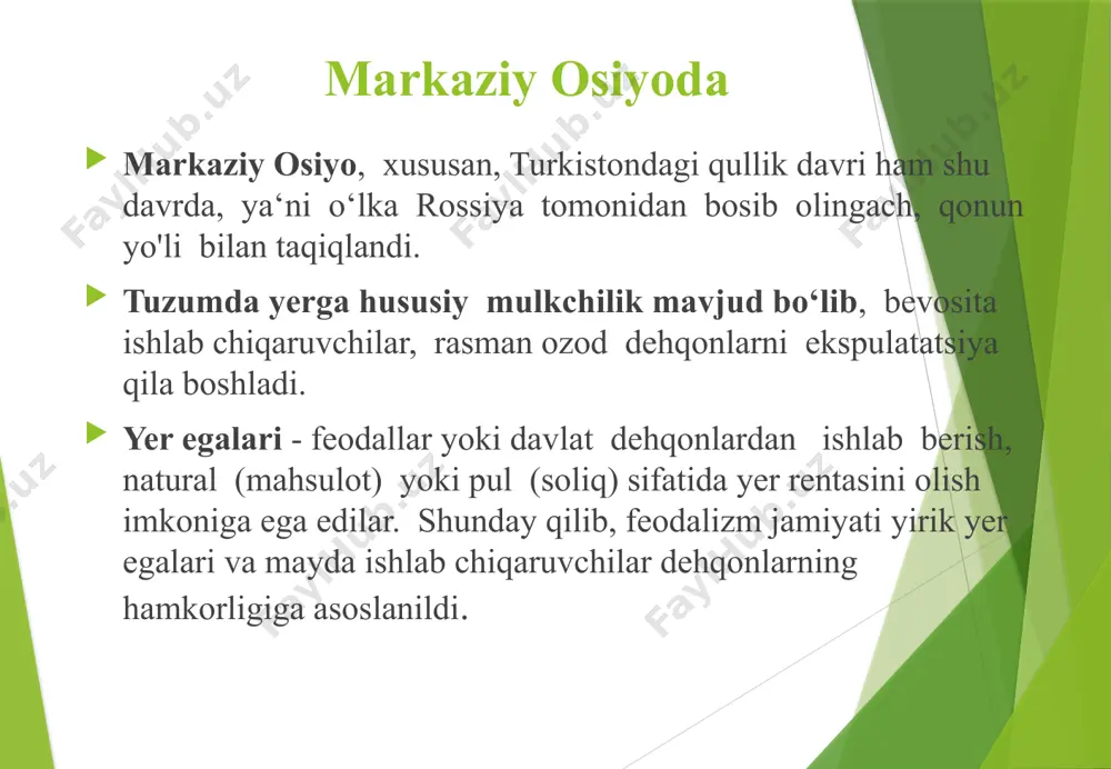 k, qaroqchilik, sudxo'rlik, poraxo‘rlik, qimor kabi) yo‘llar bilan emangiz! balki o‘zaro halolik bilan bo‘lgan savdo-sotiq orqali mol-dunyo qilingiz», deyiladi. biroq sudxo‘rlik, poraxo‘rlik kabi illatlar shar’iy jihatdan xarom ekanligi qayta-qayta ta‘kidlanadi. uchinchi guruh uchinchi guruh iqtisodiy g‘oyalar esa, mulk va meros masalalariga qaratilgan. mulkning muqaddasligi, birovning mulkiga xiyonat (ayniqsa omonatga xiyonat) qoralanadi, xatto biron odamning mol-mulkiga hasad qilish ham katta gunoh deb hisoblanadi hadisi shariflardan quyidagi namunalarni keltiramiz munofiqlik belgisi uchtadir: yolg‘on so‘zlash, va‘dasining ustidan chiqmaslik va omonatga hiyonat qilish. amirning sovg‘a olishi xarom va qozining pora olishi dindan chiqishdir. tilanchilik quyidagi uch toifadan birigagina joizdir: 1.xun to‘lovchiga; 2.og‘ir qarzdorga; 3.miskin qashshoq kishiga ibn xaldunning iqtisodiy flkrlari iqtisodiy fikrlarning rivojlanishida arab mutafakkiri ibn xoldunning (1332-1405) hissasi benihoya katta. u tunisda zodagonlar oilasida tugulgan uning asosiy asari «kitob-ul-ibar» («ibratli misollar kitobi»-foyda, taklif, talab, narx, jami ortiqcha miqdorlar va sarmoyaning shakllanishi kabi holatlar chuqur o‘rganilganligi va tahlil qilinganligini ko‘rish mumkin. markaziy osiyo donishmandlari …