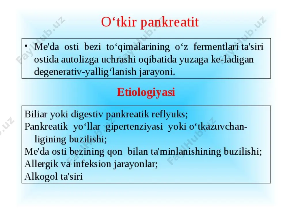 pankreatitlarni xirurgik davolash usullari - Page 5