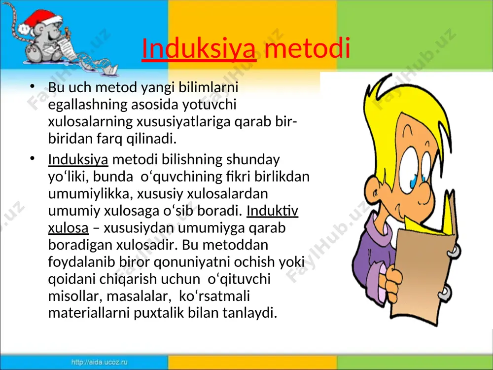 l qilishadi. (3 – 2 = 1) shundan keyin 3 ta doirachadan 2 ta ko‘k doiracha (ikkinchi qo‘shiluvchini ifodalovchi) ayirilsa, 1 ta qizil doiracha, ya’ni birinchi qo‘shiluvchi qolishiga ishonch hosil qiladilar (3 –1 =2). shundan keyin boshqa sonlar hamda boshqa ko‘rsatmali materiallar bilan bir qatorda shunday mashqlar bajariladi va bolalarning o‘zlari ushbu umumiy xulosani ifodalashadi: agar birinchi qo‘shiluvchi, ayirilsa, ikkinchi qo‘shiluvchi qoladi, agar yig‘indidan ikkinchi qushiluvchi ayirilsa, birinchi qo‘shiluvchi qoladi. shundan keyin 1 ta qizil doiracha (birinchi qo‘shiluvchini ifodalovchi) surib qo‘yiladi, bunda bolalar 2 ta ko‘k doiracha ya’ni ikkinchi qo‘shiluvchi qolishiga ishonch hosil qilishadi. (3 – 2 = 1) shundan keyin 3 ta doirachadan 2 ta ko‘k doiracha (ikkinchi qo‘shiluvchini ifodalovchi) ayirilsa, 1 ta qizil doiracha, ya’ni birinchi qo‘shiluvchi qolishiga ishonch hosil qiladilar (3 –1 =2). shundan keyin boshqa sonlar hamda boshqa ko‘rsatmali materiallar bilan bir qatorda shunday mashqlar bajariladi va bolalarning o‘zlari ushbu umumiy xulosani ifodalashadi: agar birinchi qo‘shiluvchi, …