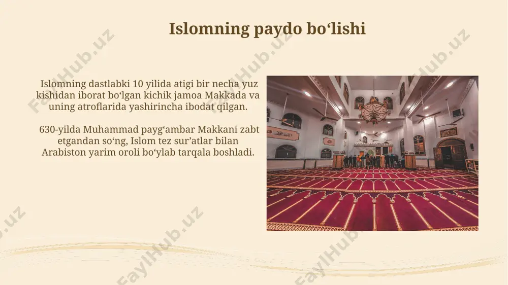 islomning paydo boʻlishi va tarqalishi - Page 4