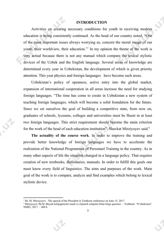 al thinking skills by evaluating the effectiveness and impact of syntactic and stylistic choices in different contexts and genres. 6. foster an appreciation for the artistry and creativity involved in language use, encouraging students to experiment with syntactic and stylistic techniques in their own writing. overall, the aim of the course work is to deepen students' understanding of the intricate relationship between syntax and style, while also enhancing their ability to analyze and appreciate the beauty and complexity of written language. the object of the course work is to explore and analyze syntactic expressive means and stylistic devices within the context of language and literature. this entails examining how various syntactic structures and stylistic devices are utilized to convey specific meanings, evoke emotions, and create aesthetic effects in written texts. the focus will be on identifying and understanding the different techniques employed by authors to enhance the expressiveness and stylistic …