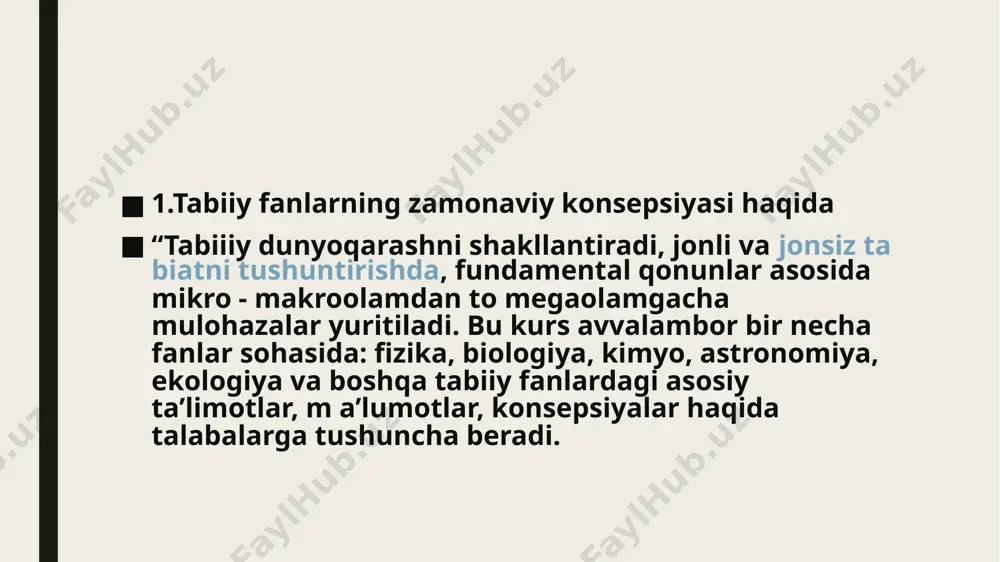 tabiatshunoslikning falsafiy konsepsiyalari - Page 4