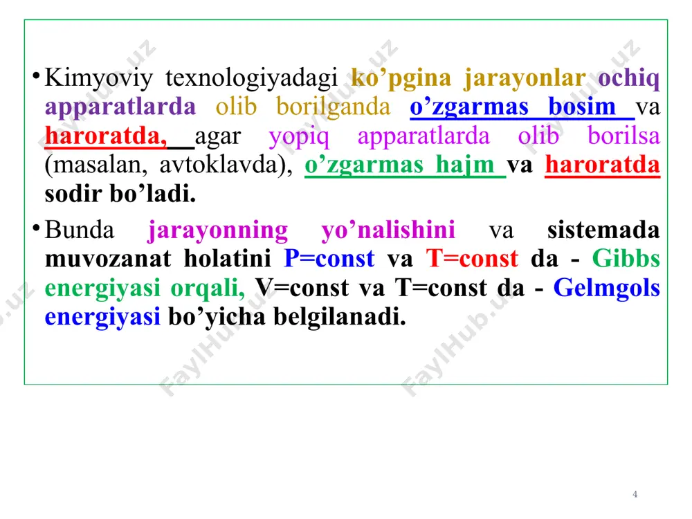 gibbs va gelmgols energiyalari - Page 4