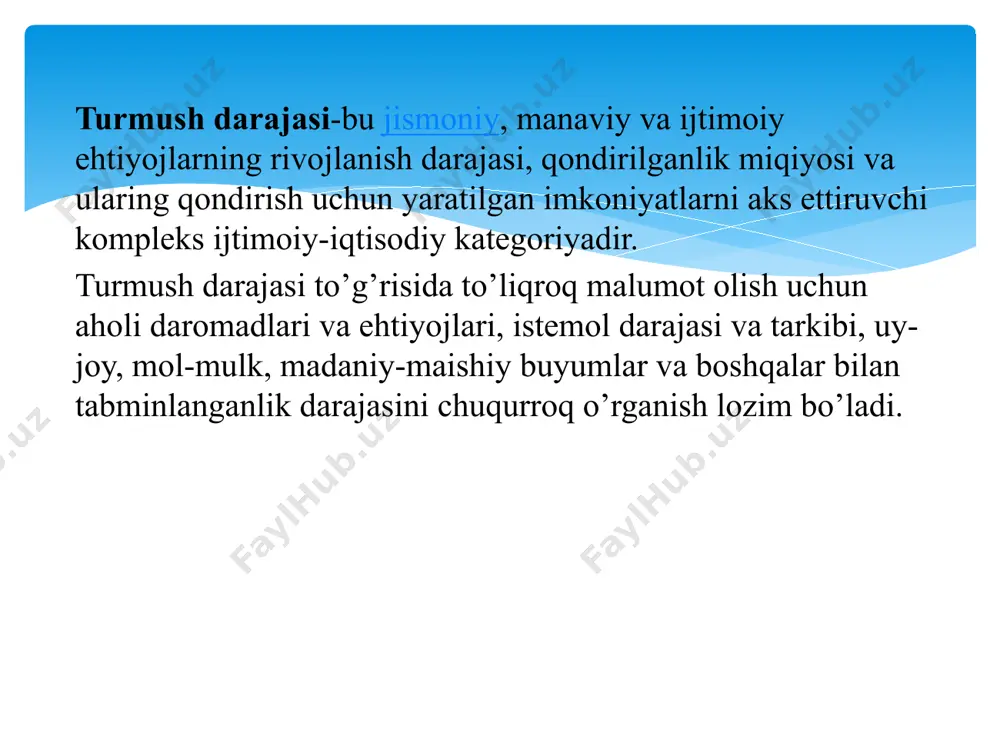 un oladigan haqidir. uning miqdori mehnat unumdorligiga nisbatan to’g’ri mtanosiblikda o’zgaradi. masalan, ishchiga bir dona mahsulot uchun 40 so’m ish haqi belgilangan. u bir ish kunida 5 dona mahsulot yaratsa, 200 so’m, agar ish unumini oshirib, 6 ta mahsulot yaratsa, 240 so’m oladi. ish haqining miqdori o’zgaruvchan bo’lib, bu o’zgarish asosan uch omil ta’sirida yuz beradi: 1.ish haqiga talab va uning taklifi. ish kuchi tovar bo’lar ekan, uning narxi bo’lgan ish haqi mehnat bozoridagi talab va taklif nisbatiga bog’liq bo’ladi. mehnatga talab oshganda ish haqi ko’payadi, mehnat taklifi oshganda esa ish haqi kamayadi. mehnat bozoridagi talab va taklif tenglashgan taqdirda muvozanat ish haqi yuzaga keladi, ish haqi bir me’yorda saqlanadi. ish kuchiga talab 400 kishini tashkil etadi, uni mehnat bozori qondirdi. ish kuchi bozorida talab va taklif tenglashganda ish haqi 4000 so’m darajasida muvozanatlashadi. agar talab oshsa, ish haqi 6000 so’m yoki 7000 so’mga yetishi taklif ko’paysa, 3000 yoki 2500 …