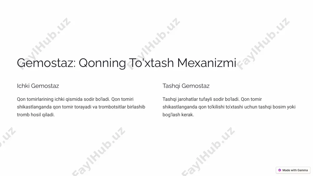 qon quyish jarayonining asosiy jihatlari - Page 3