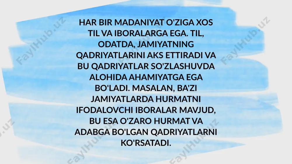 madaniy qadriyatlar va ularning so’zlashuvda ifodalanishi - Page 4