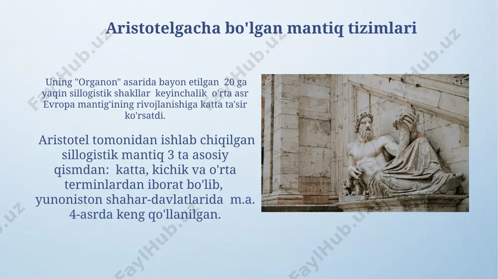 mantiq ilmi shakllanishida aristotelning oʻrni - Page 5