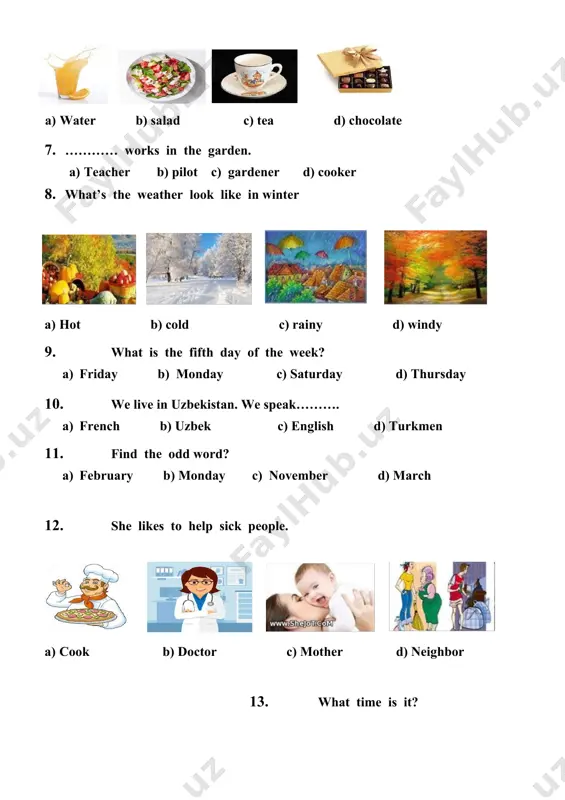 rasmli ingiliz tili testları - Page 2