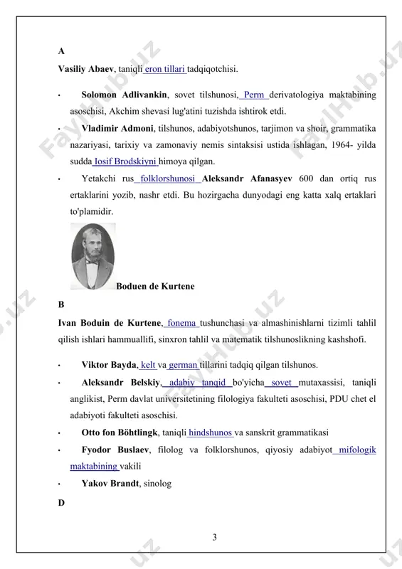 676 - 1727), p.p. shafirov (1669 - 1739) va boshqalar. xviii asr o'rtalarida ichida. tarixiy bilimlarni fanga aylantirish yakunlanmoqda, bunga asosan v.n.ning asarlari yordam berdi. tatishchev (1686 - 1750). uning to'rt qismdan iborat "rossiya tarixi" nihoyasiga yetdi xvi asr, o'rganish mavzusiga yondashuv ma'nosida, allaqachon haqiqiy ilmiy ish edi (garchi u xronika kodi shaklida yaratilgan bo'lsa ham). bu ko'plab rus va xorijiy manbalar asosida milliy tarixga oid birinchi umumlashtiruvchi asar edi. v.n. tatishchev rus tarixshunosligida birinchi marta insoniyat jamiyati rivojlanishining qonuniyatlarini aniqlashga, davlat hokimiyatining paydo bo'lish sabablarini asoslashga harakat qildi. ushbu asar keyinchalik vayron bo'lgan yoki yo'qolgan ko'plab tarixiy yodgorliklar mazmunini bilib olishingiz mumkin bo'lgan yagona manba bo'ldi. m.v. tarix bilan ham samarali shug'ullangan. lomonosov, u birinchi navbatda rus tarixining qadimgi davri va pyotr davriga e'tibor berdi i . lomonosovning peru "qadimgi rus tarixi rus xalqining boshidan buyuk gertsog yaroslav birinchi vafotigacha yoki 1754 yilgacha", "nasabnoma bilan qisqacha rus yilnomasi", "buyuk …