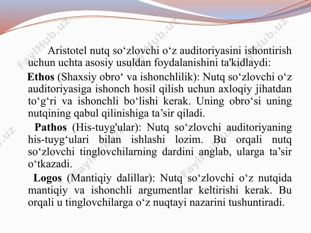 aristotelning “poetika”,“ritorika” asarlaritahlili - Page 5