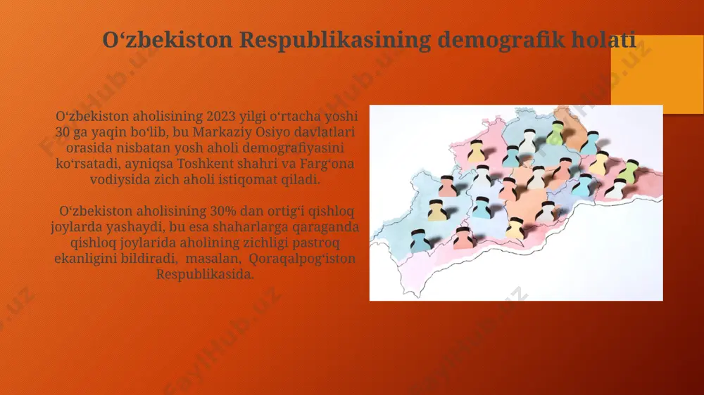 oʻzbekiston mintaqasini demografik xolati - Page 3