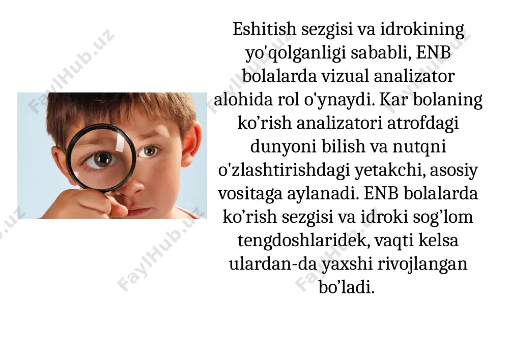 eshitishida nuqsoni bo‘lgan bolalar sezgi va idrok xususiyatlari - Page 5