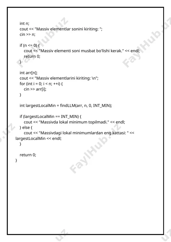 local local minimum chiqaruvchi algoritm - Page 3