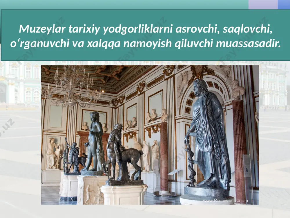 otdir» degan shiori oltin harflar bilan yozib qo‘yilgan. «faxrlanish» qismida esa amir temur va temuriylar davri merosining avloddan avlodga o‘tib kelayotganligi g‘oyasi tasvirlangan. o‘zbekiston tarixi davlat muzeyi (toshkent). image2.jpg image3.jpeg image4.jpeg image5.jpeg image6.jpeg image7.jpeg image8.jpeg image9.jpeg image10.jpeg image11.jpeg image12.jpeg image13.jpeg image14.jpeg image15.jpeg image16.jpeg image17.jpeg image18.jpeg image19.jpeg image20.jpeg image21.jpeg image22.jpeg image1.jpg