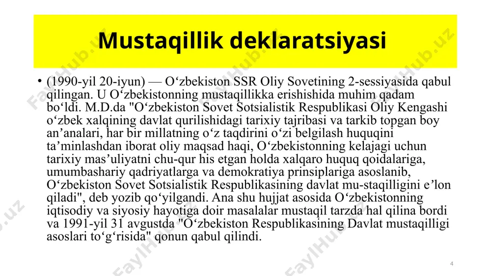 o`zbekiston eng yangi tarixi - Page 4