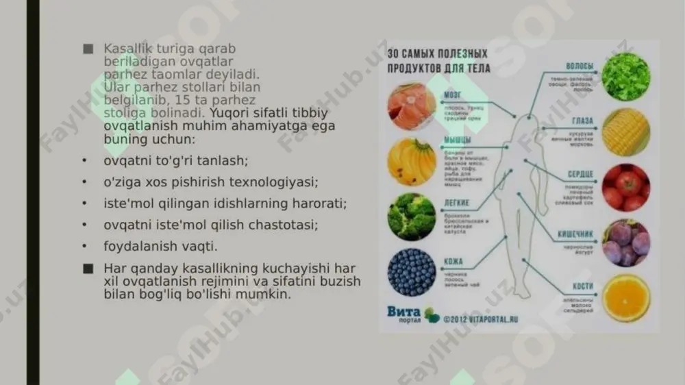 tibbiyotda ovqatlanish nazariyasi va parxez stollari - Page 4