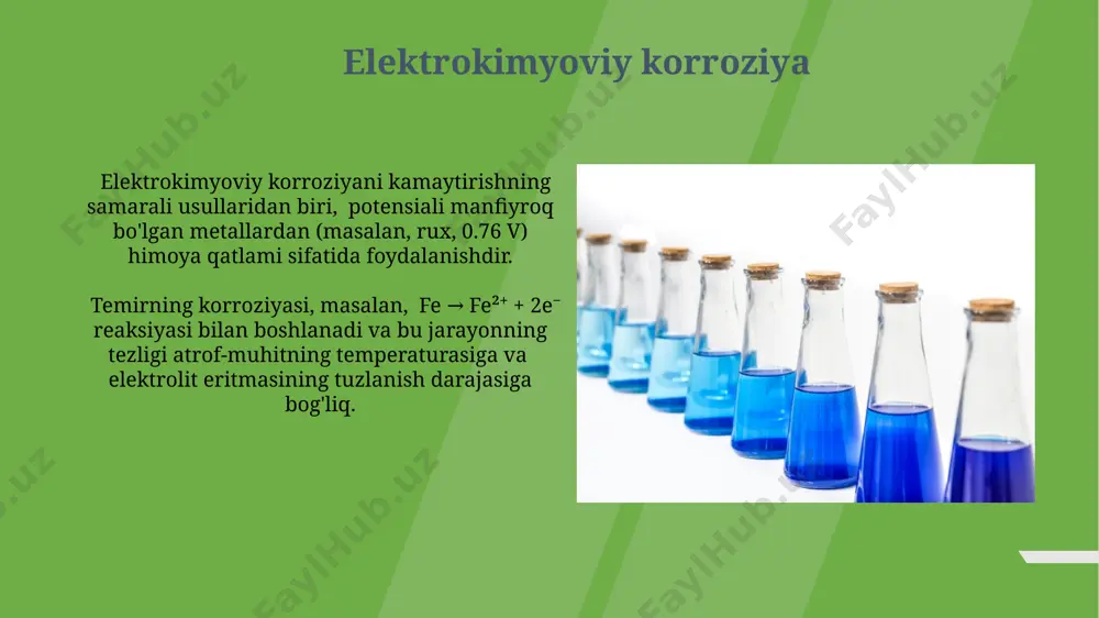 elektrokimyo eritma va suyuqlanmalarda boradigan jarayonlar - Page 5