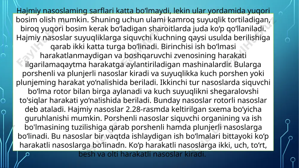. o‘qituvchi, 2011y. 3. a.m.arifjan«gidravlikadan masalalar to‘plami» -toshkent, 2004 y. 4. www.gov.uz – o’zbekiston respublikasi hukumat portali; 5. www.lex.uz - o’zbekiston respublikasi qonun hujjatlari ma’lumotlari milliy bazasi; 6.https://dist.edu.uz/tiqxmmiqf/course/view.php?id=152 image3.png image4.png image2.png